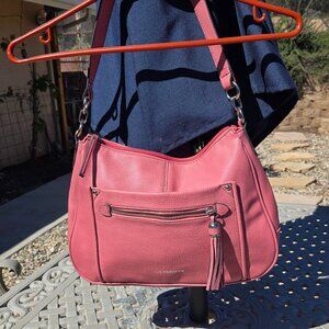 Liz Claiborne Purse Shoulder Bag Stachel Rose Pink  Pre-owned